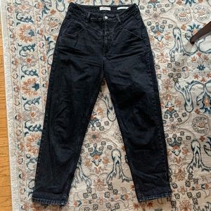 Guess Black Mom Jeans